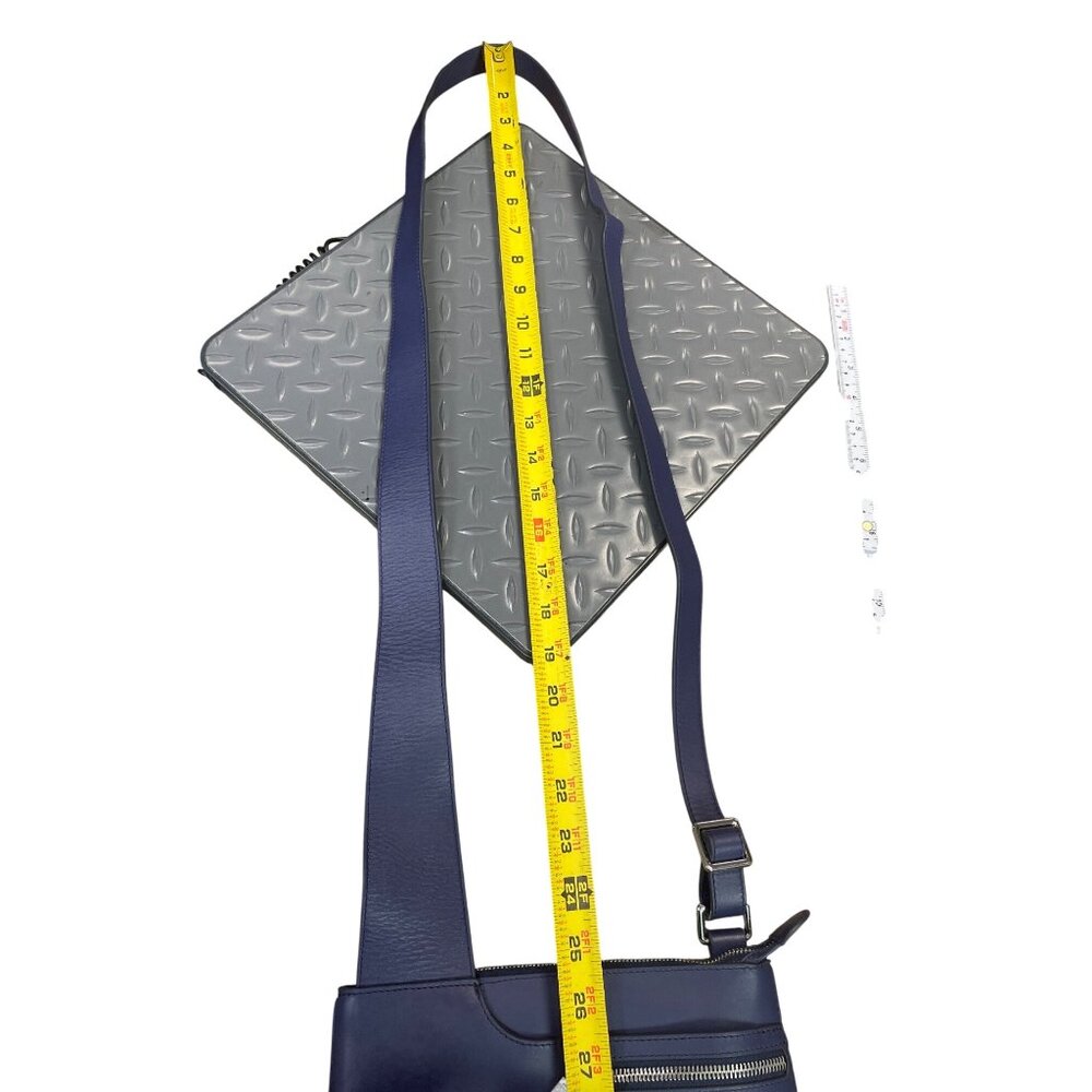 Radley London womans leather Navy Scottie Dog Logo Crossbody Med SKU 9552 - Picture 15 of 16